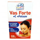 1x1 Vitamin Vas Forte + C-vitamin + folsav étrend-kiegészítő filmtabletta 28db 1x1 Vitamin Vas Forte + C-vitamin + folsav étrend-kiegészítő filmtabletta 28db