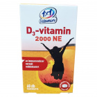 1x1 Vitamin D3-vitamin 2000NE filmtabletta 60db 1x1 Vitamin D3-vitamin 2000NE filmtabletta 60db