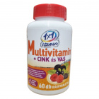 1x1 Vitamin Multivitamin + cink + vas rágótabletta 60db 1x1 Vitamin Multivitamin + cink + vas rágótabletta 60db